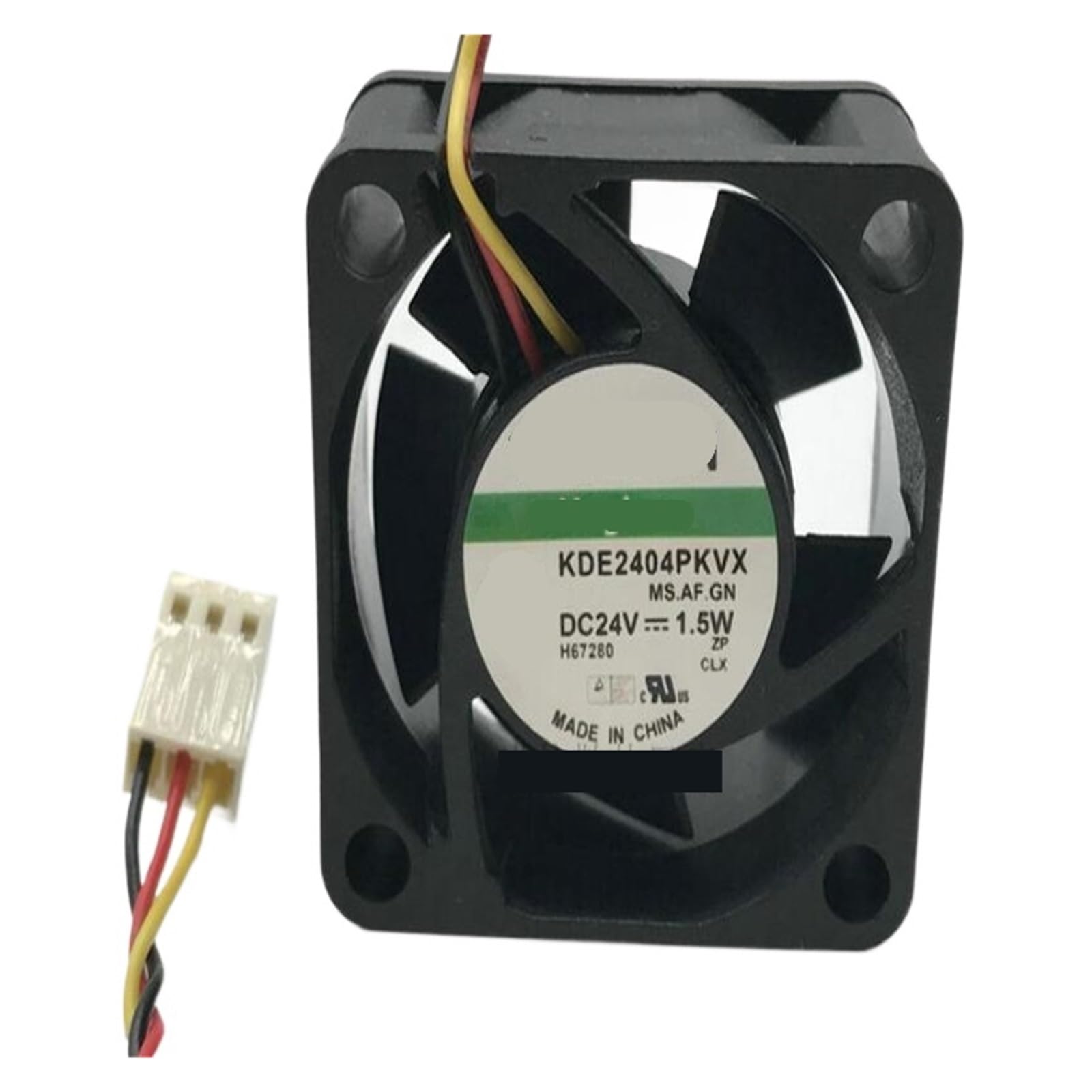 UITGVDQAT KDE2404PKVX 4020 24V 1.5W 4CM 3 wire cooling fan