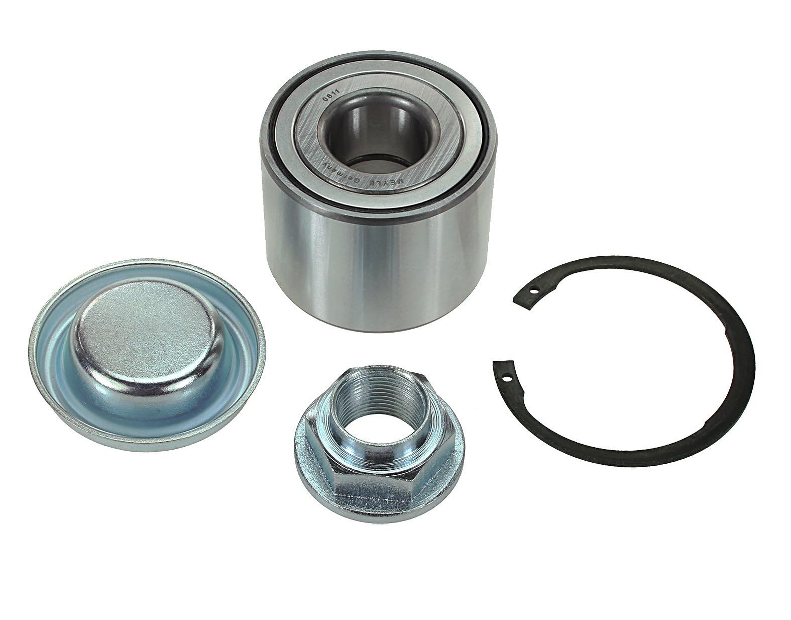 Jeu de roulements de roue MEYLE 11-147500025 compatible avec Citroën C4 I Stufenheck - 2