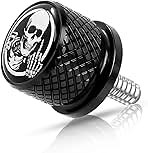 Motorcycle Stainless Knurled Fender Rear Seat Bolt Screw 1/4