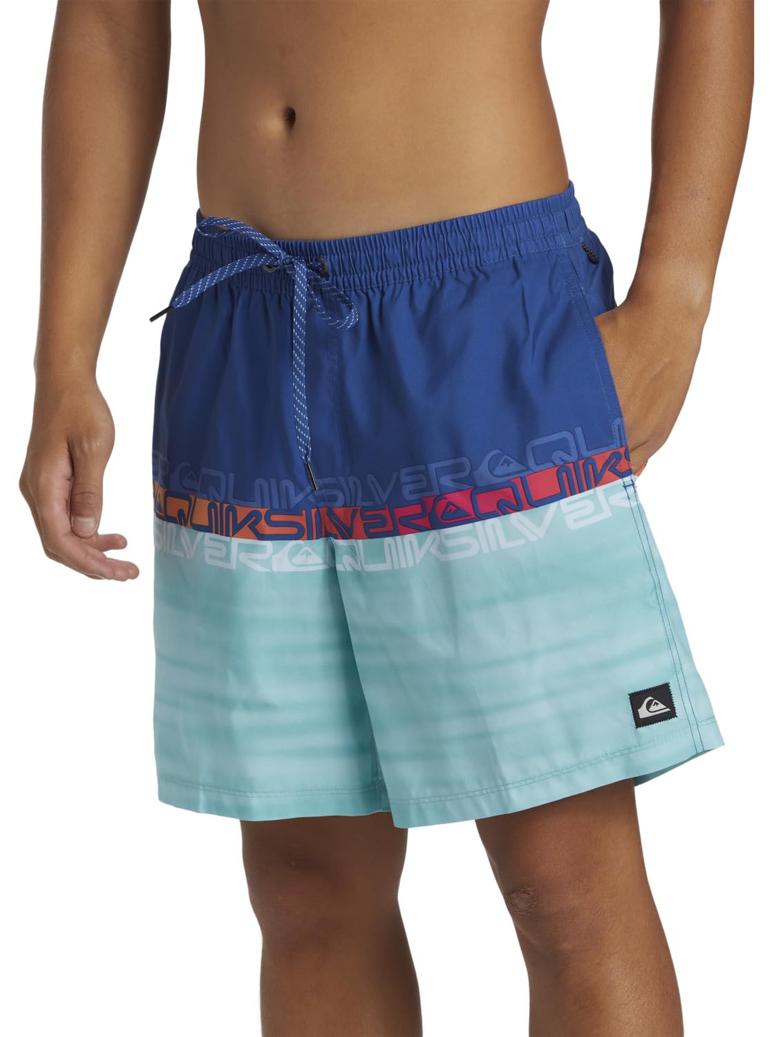Quiksilver Herren Everyday Wordblock Volley 17 Klassische Shorts (1er Pack)