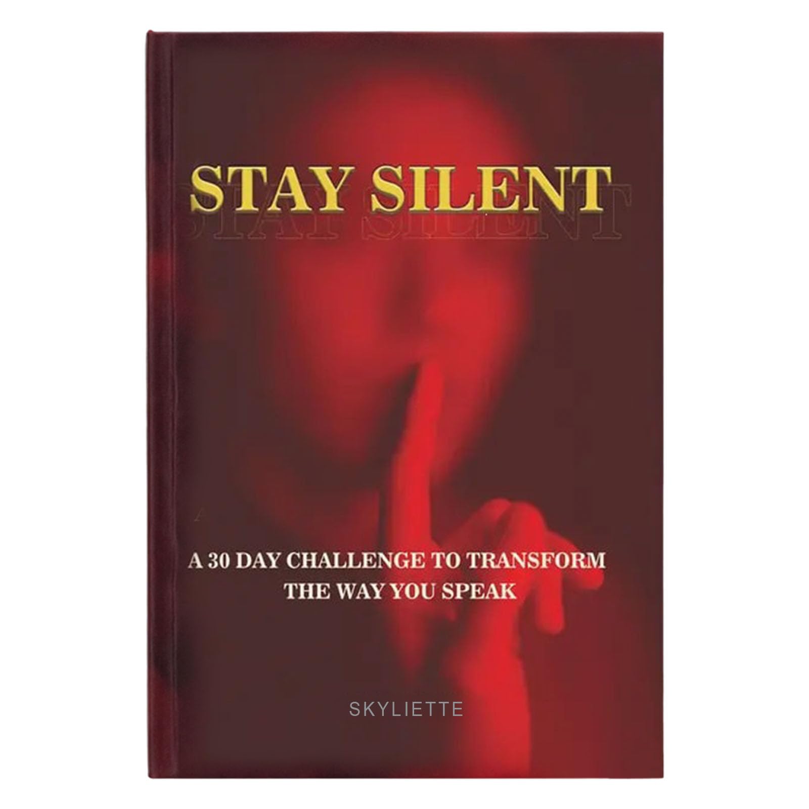 Stay Silent Book, Das Buch „Stay Silent“, Eine 30-Tage-Challenge, um deine Emotionen zu meistern, deine Art zu sprechen zu verändern, mit Weisheit zu kommunizieren friedliche Beziehungen aufzubauen