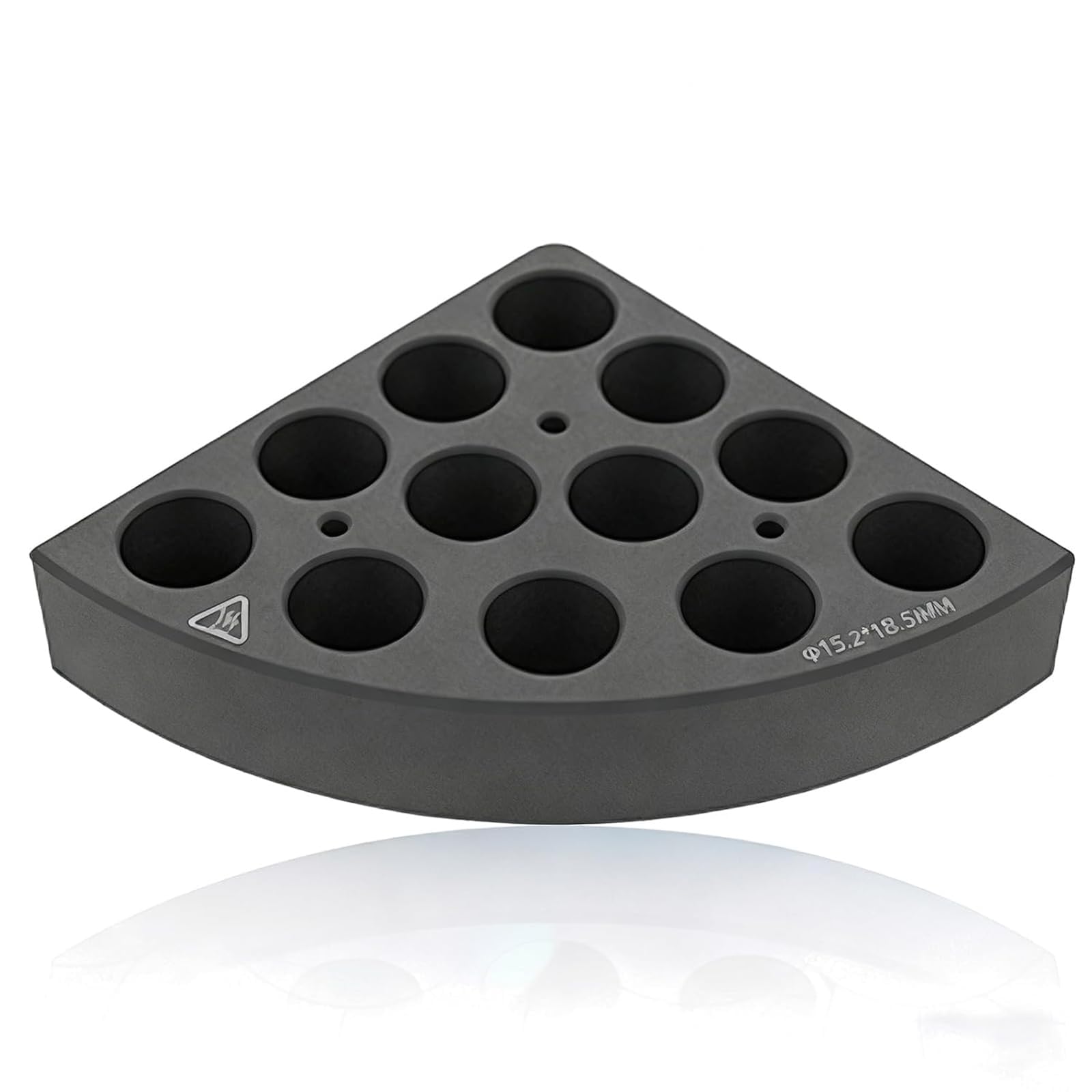 Equipo de calefacción para laboratorio, módulo de calefacción de metal para viales de muestra y matraces de fondo redondo, ideal para preprocesamiento químico y biológico