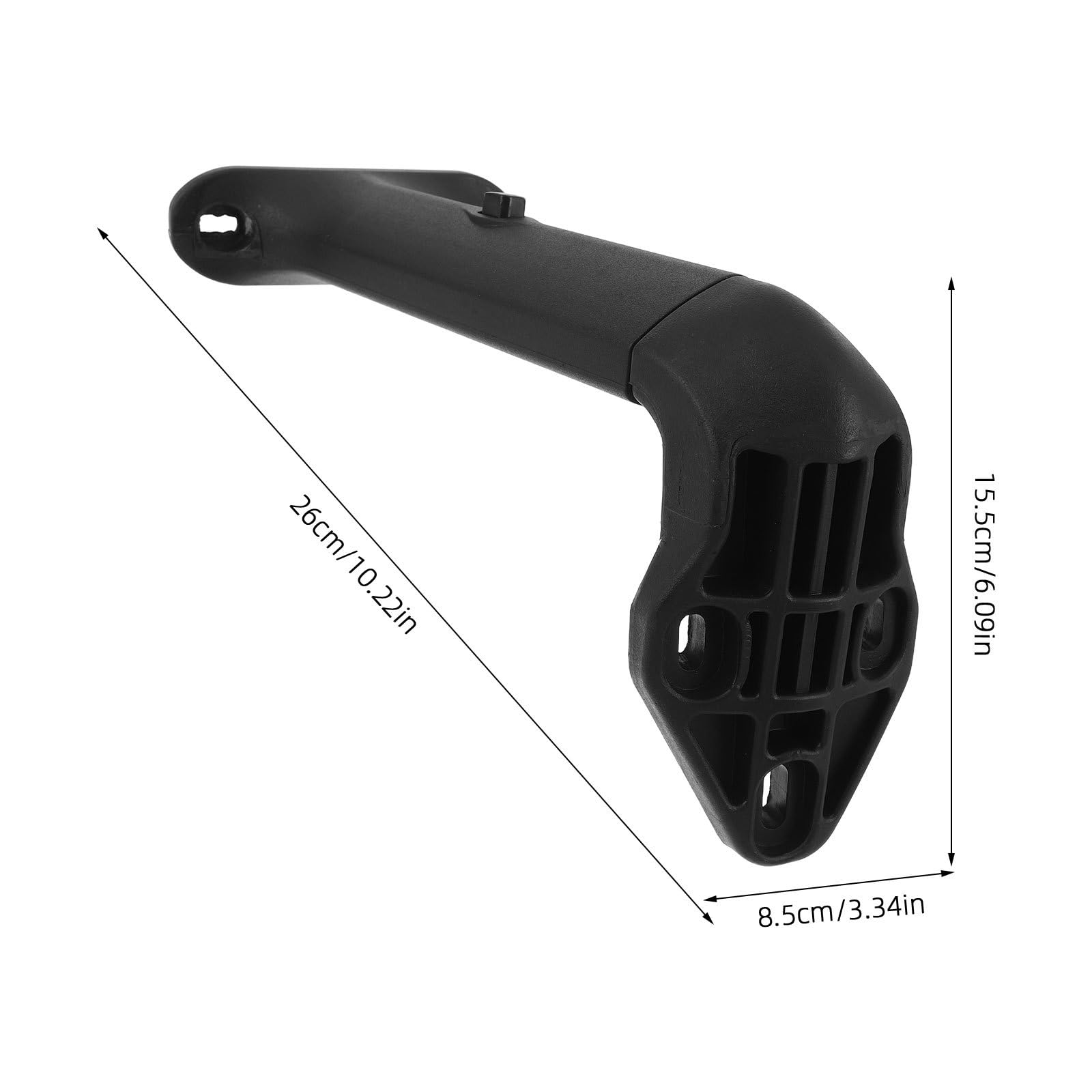 Reposabrazos de Repuesto para Silla de Oficina, Soporte Negro PP