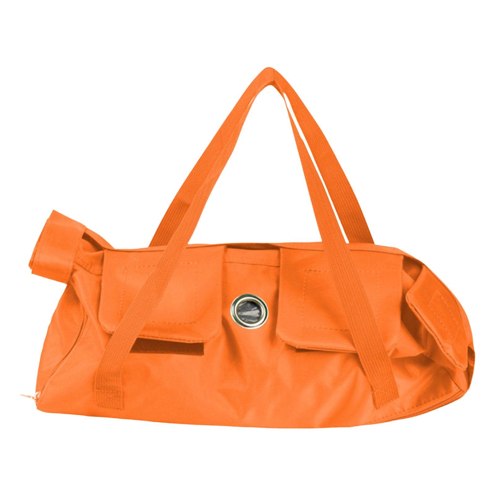 Colcolo Sac de toilettage pour Chat Sac de Contention Anti-griffures Pratique pour l'entretien des Ongles, Orange 42cmx25cm M