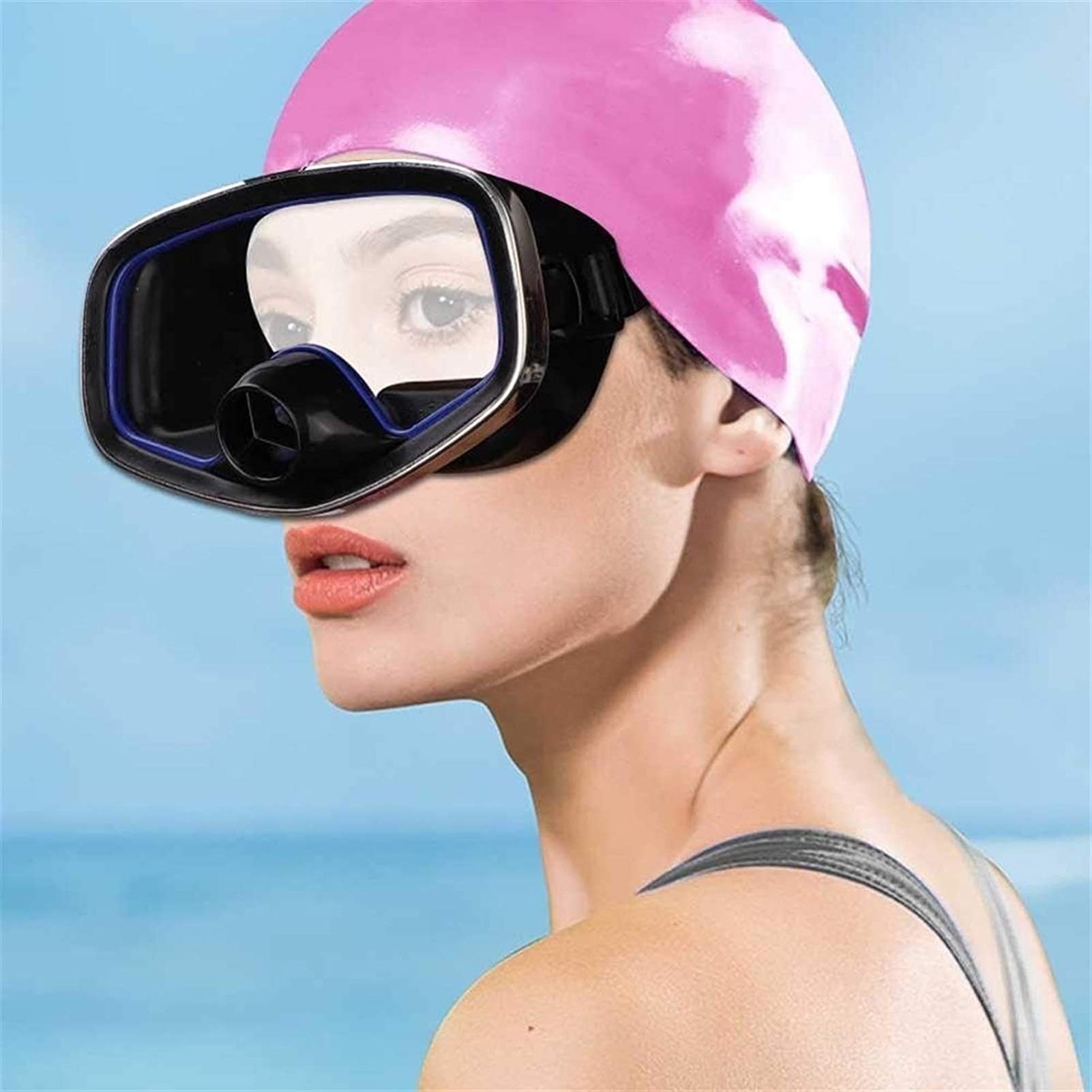 maschera da snorkeling, Maschere subacquee, maschere da snorkeling, occhialini immersione in silicone, recupero subacqueo, , , attrezzatura nuoto