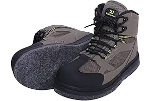 ULTRA LIGHTWEIGHT MEN'S FISHING WADERS AND HUNTING SHOE BOOTIES