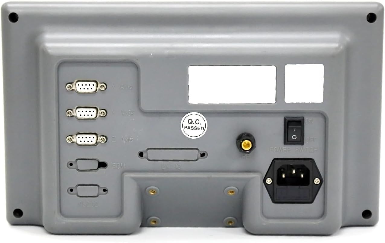 CNC Mill, 2/3 Axis LCD DRO Digital Readout Display Counter For Milling Lathe Turning Machines with Accessories(2 axis DRO)