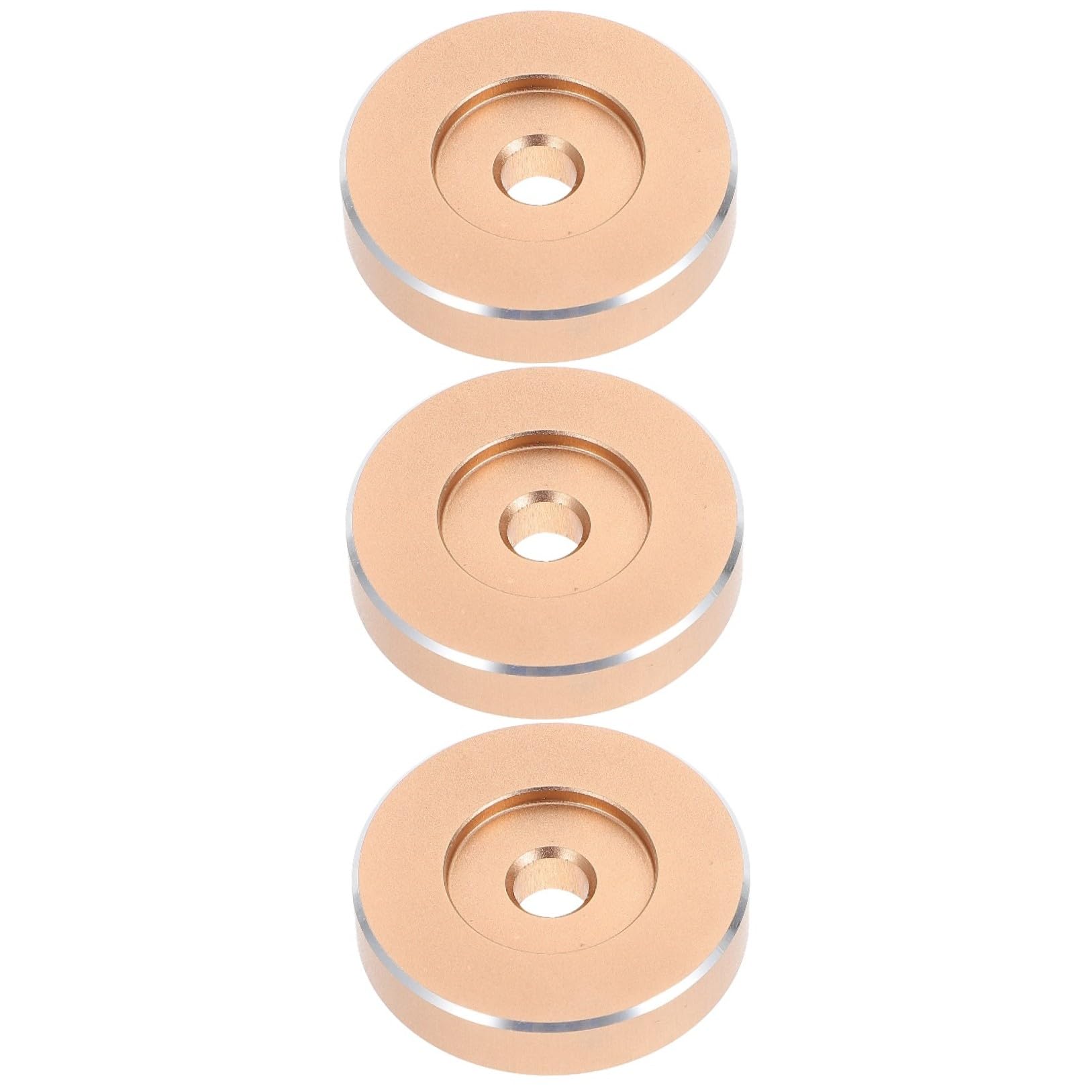 ARTIBETTER Adattatore Per Giradischi in Vinile Da 45 Pollici 3 Pezzi in Alluminio Design Leggero Per Migliorare Il Suono