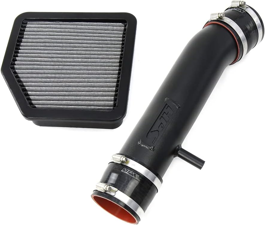HPS Performance Black Air Intake System Kit with Air Filter Compatible for 2006-2013 Lexus IS350 3.5L IS250 2.5L 2010-2015 IS350C 3.5L IS250C 2.5L V6, 827-710WB