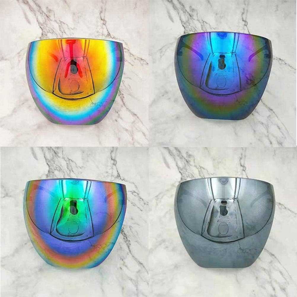 Gazaar Full Cover Face Visor Protective Glasses Mirror Sunglasses, Full Face Sunglasses, Oversized Polarized Face (#31)