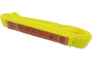 1-Ply Webbing Sling 1 Inch Wide 4ft Heavy Duty Web Strap
