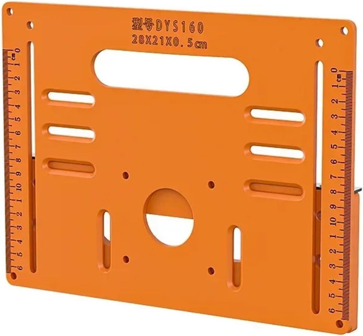 Woodworking cutting machine base adjustable, precise, durable, chamfering, 45 ° electric saw base plate tool