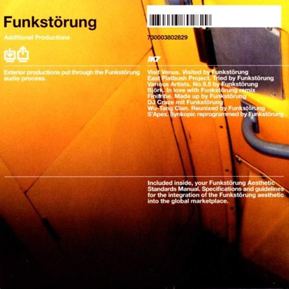 Additional Productions [Audio CD] Funkstörung