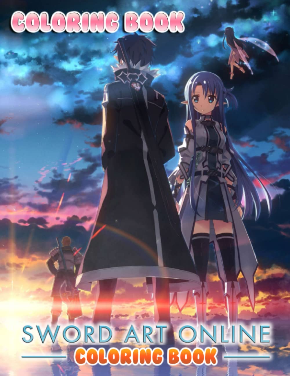 Sword Art Online Coloring Book: Awesome Coloring Book For Boys And Girls Who Likes To Color