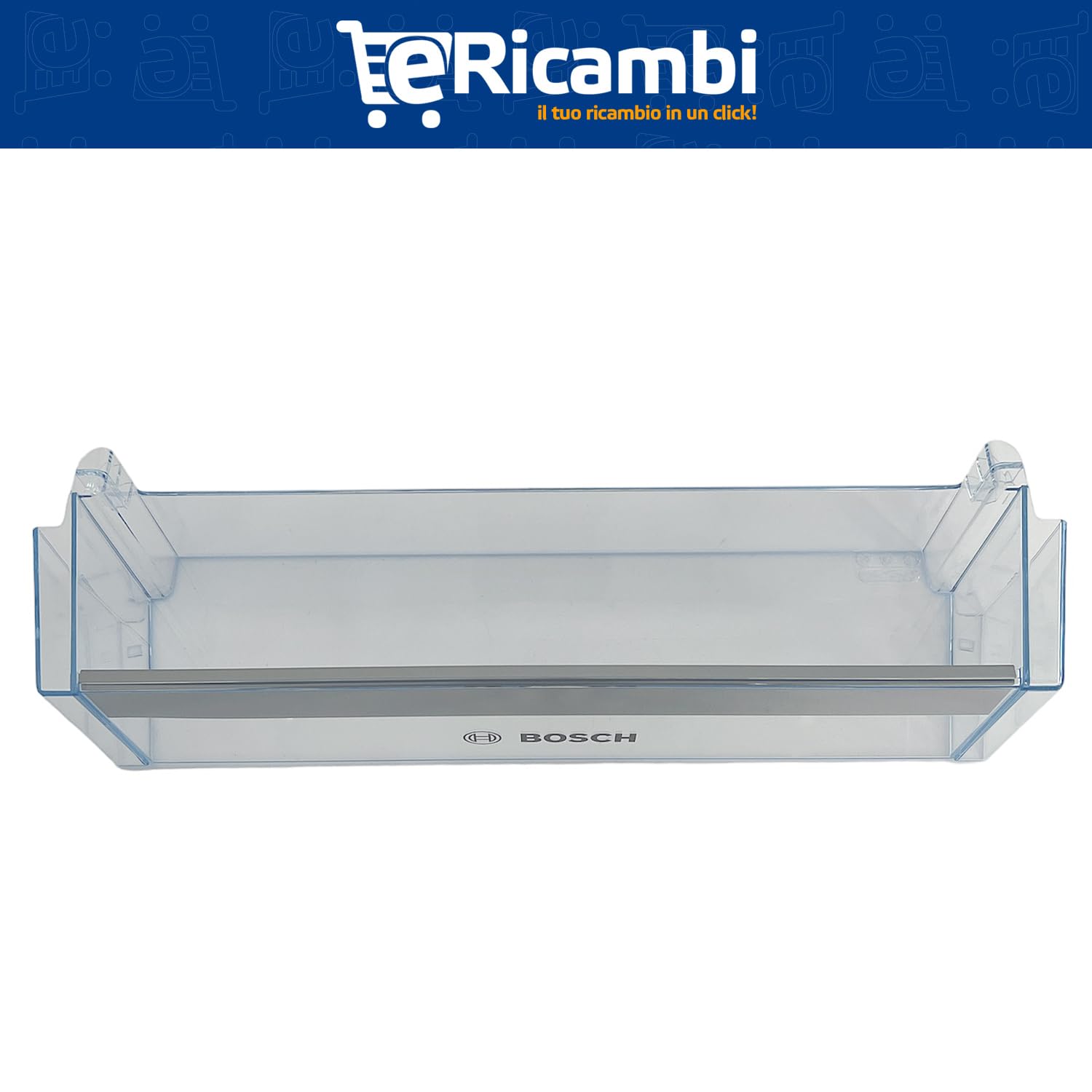 Ripiano Frigorifero Bosch Per Bottiglie - Mensola Inferiore Trasparente 436x113mm - Foto 3