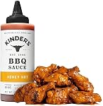 Kinder's Honey Hot BBQ Sauce, 598ml/20.2 oz., Squeeze Bottle