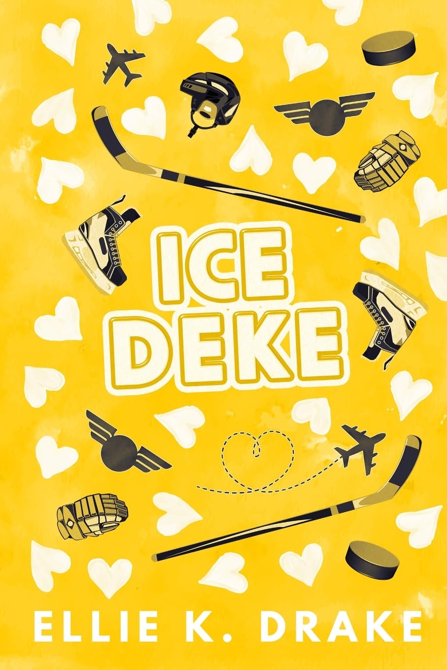 Ice Deke: A Fake Dating, Age Gap, Hockey Romance (Milwaukee Steel Riders)