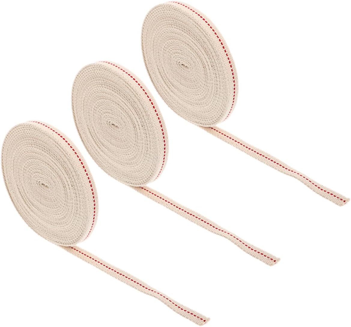 Halloween Season Oil Lamp Wicks 3 Rolls Cotton for Kerosene Lamps