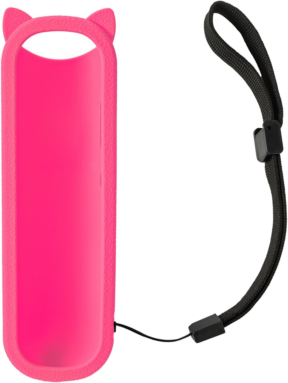 Pink Silicone Protective Soft Case Cover Compatible with for RC280 TCL roku TV Remote Control with Wrist Strap Unique Design Lovely Case only