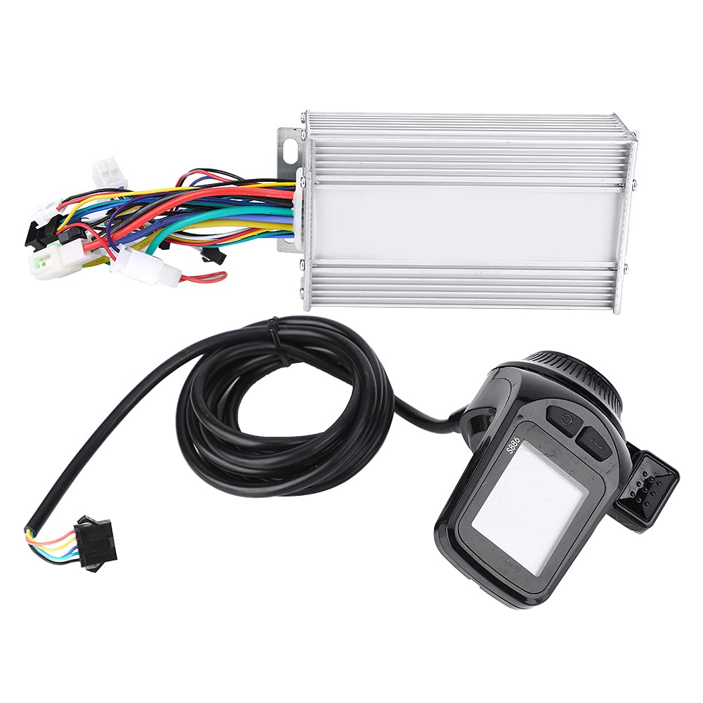 E-bike Controller, Electric Brushless Controller Scooter Motor Controller Brightness Setting for Electric Bicycle Lovers for Bicycle Reinforcement(500W48V)-picture-29