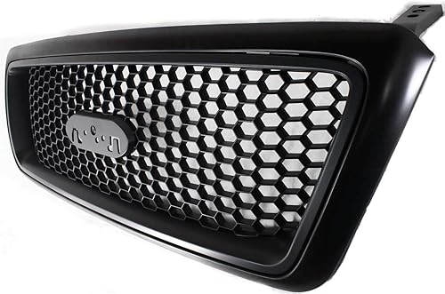 Miniatura 2 de Garage-Pro Conjunto de rejilla compatible con Ford F-150 2004-2006 carcasa pintable con inserto de panal FO1200415