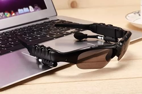 Miniatura 3 de Gafas de sol deportivas inteligentes con protección UV y Bluetooth inalámbrico para auriculares manos libres