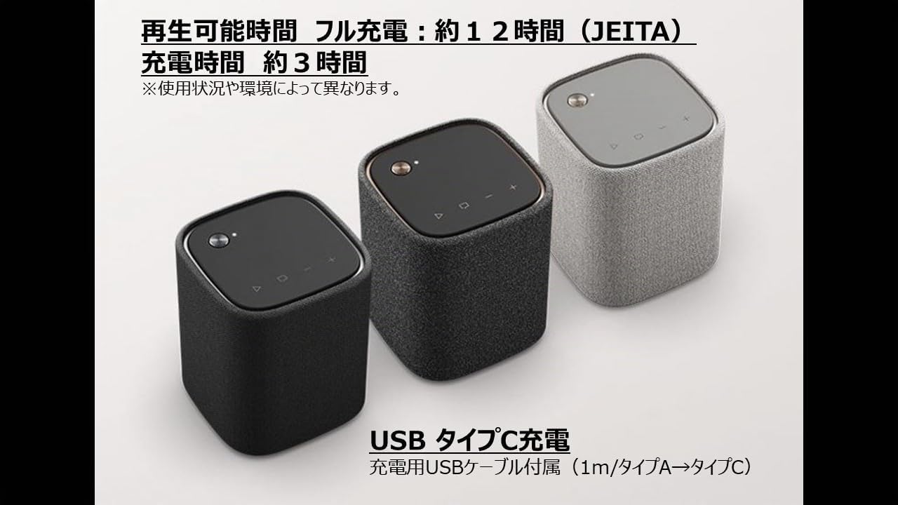 Yamaha WS-B1A Gris Carbon. Altavoz Bluetooth portátil, Altavoz inalámbrico con diseño Impermeable Resistente al Agua y al Polvo IP67 y Clear Voice, hasta 12 h de autonomía