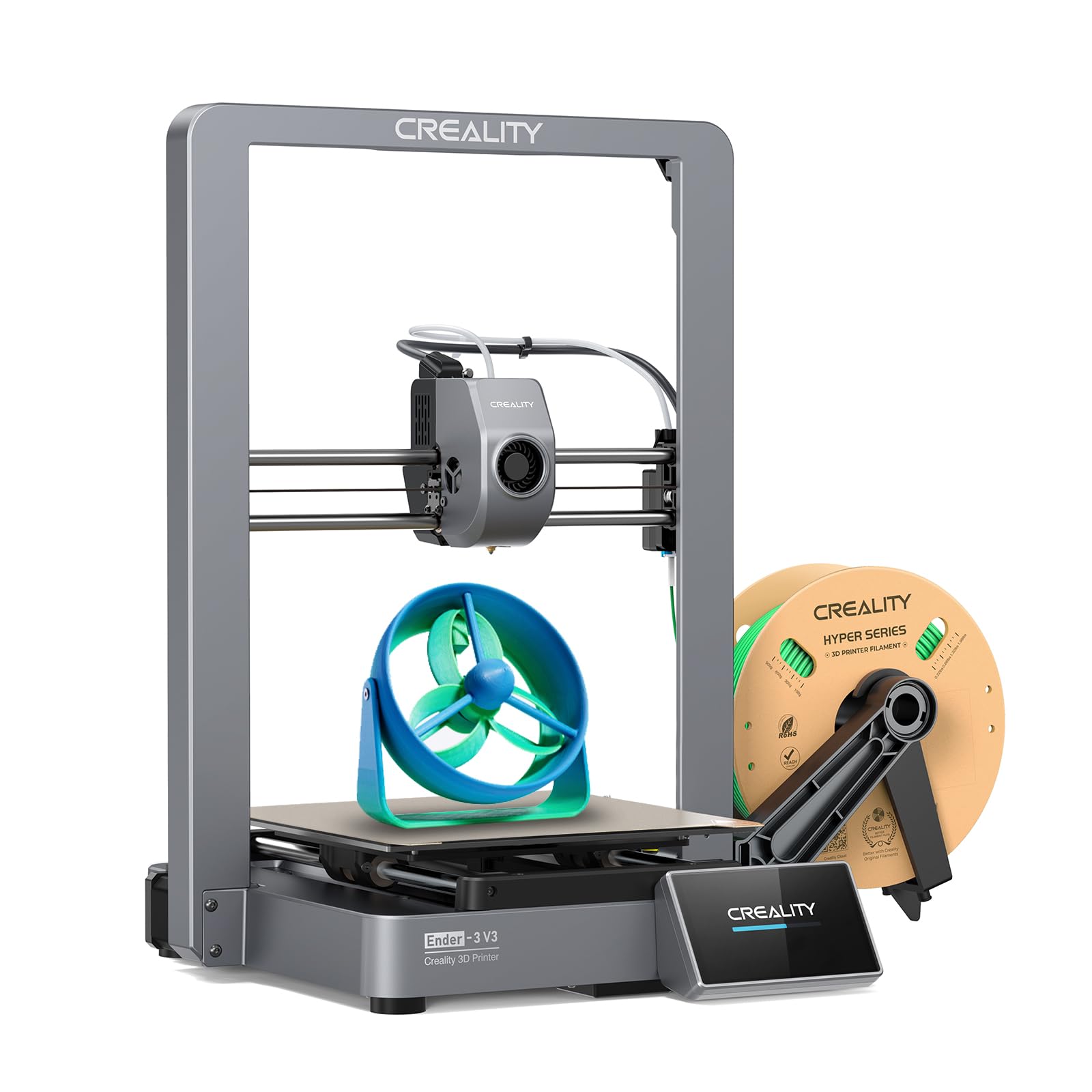 Creality Ender 3 V3 3D Printer, Core XZ for Max. 600mm/s Printing