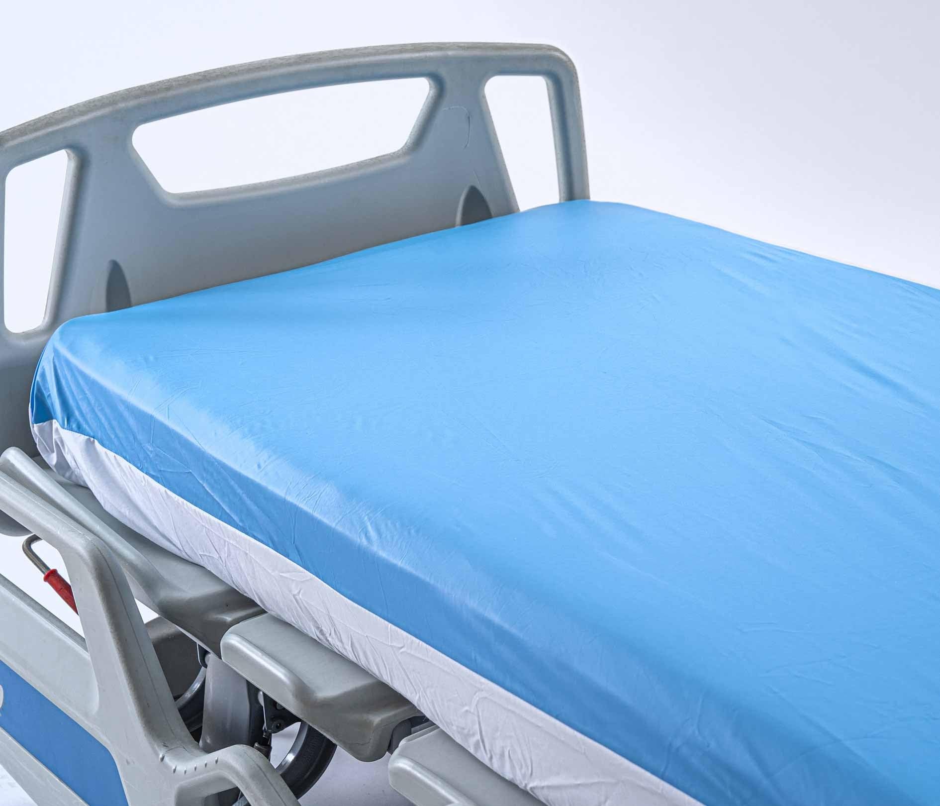 HIP Salvamaterasso "Respiro", Coprimaterasso Impermeabile, Traspirante, Lavabile, Fungicida e Antibatterico, Antiacaro e Ipoallergenico, Resistente, Senza PVC, Bianco, Letto Singolo, 85x195x25h