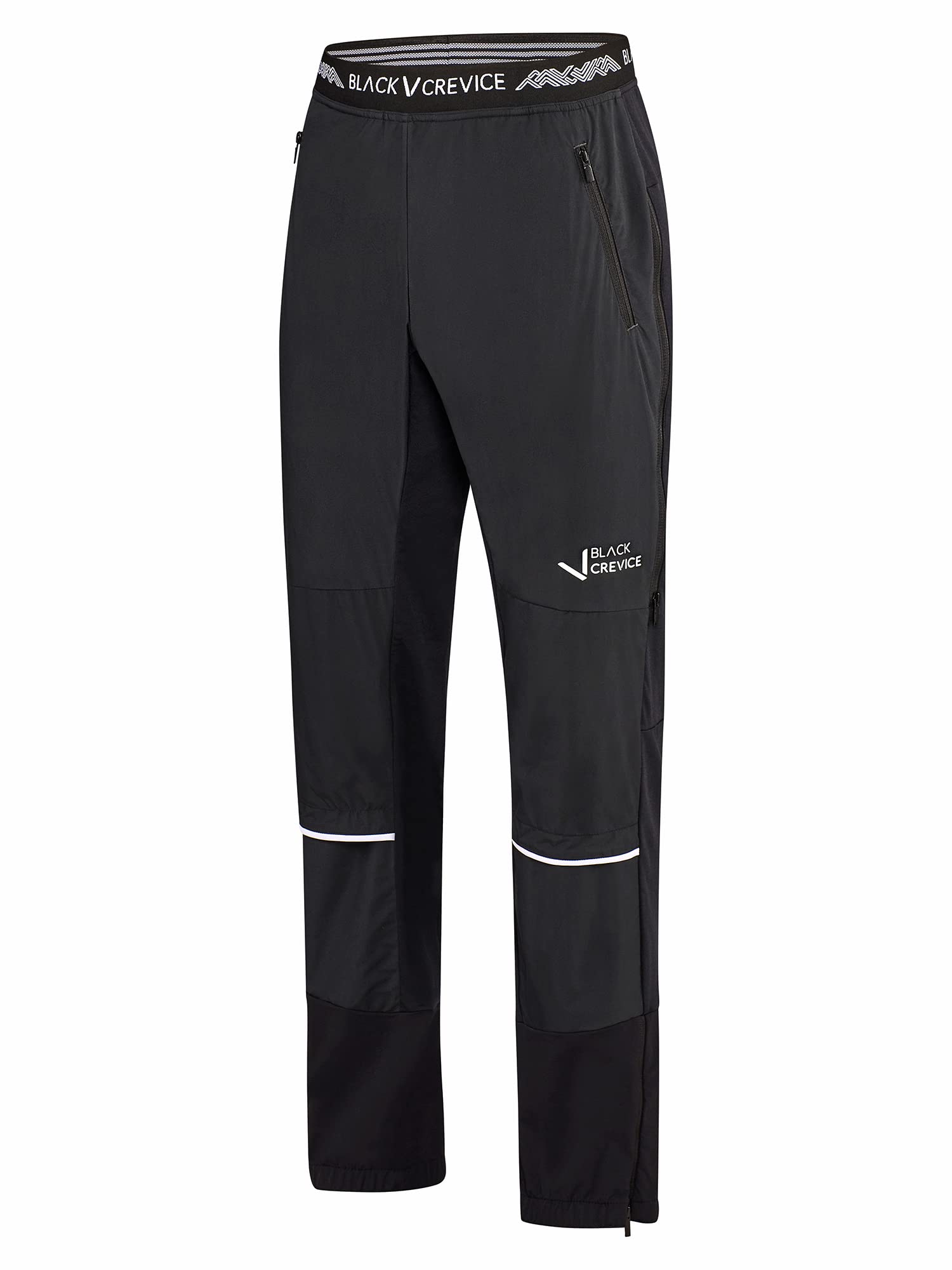 Pantaloni Da Sci Black Crevice Unisex-Bambini - Impermeabili, Traspiranti, Con Bretelle - Foto 2