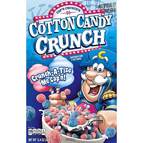 Cap'n Crunch's Cotton Candy Crunch 15.4 oz Box