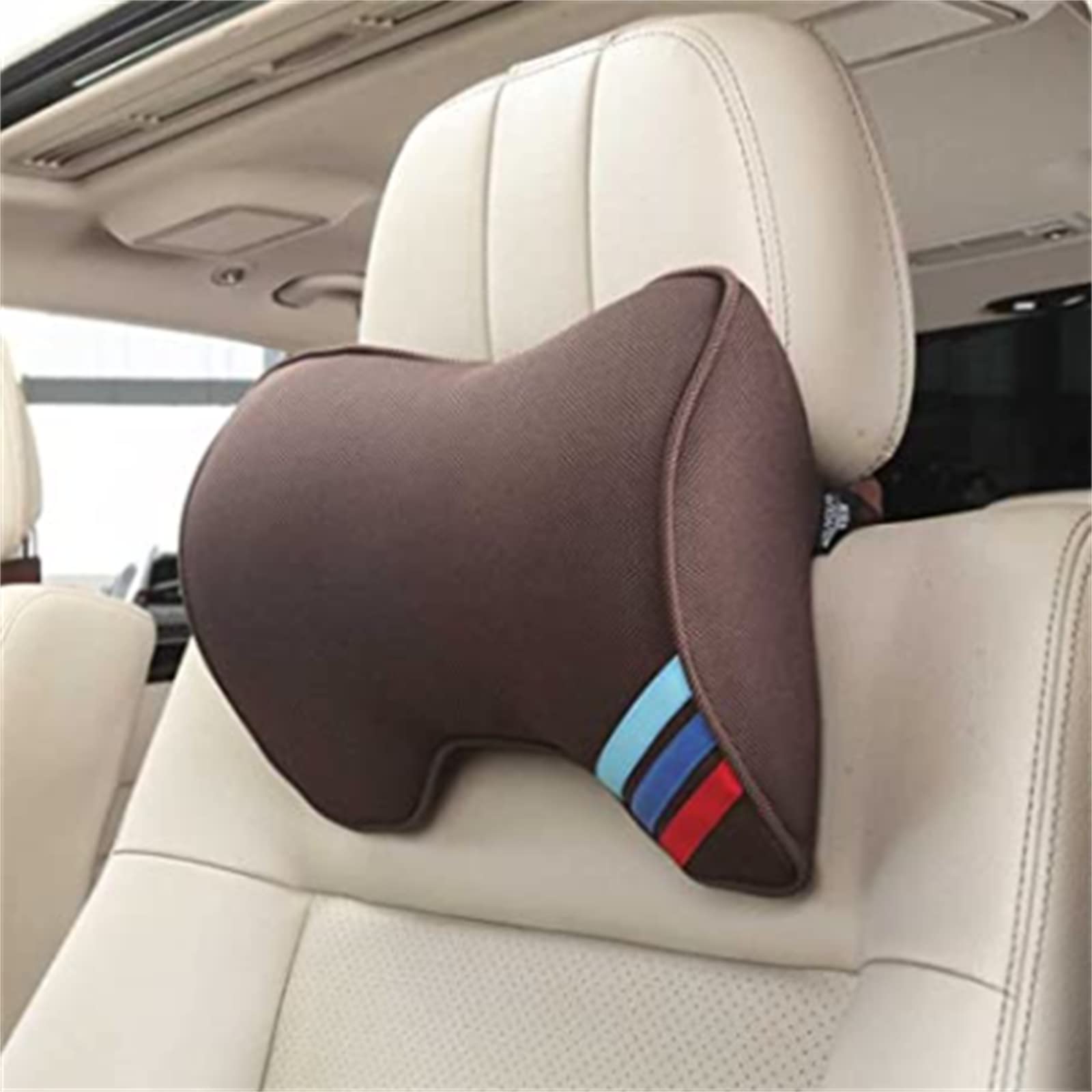 Amazon | 車のヘッドレストオートインテリアシートウエストパッド 