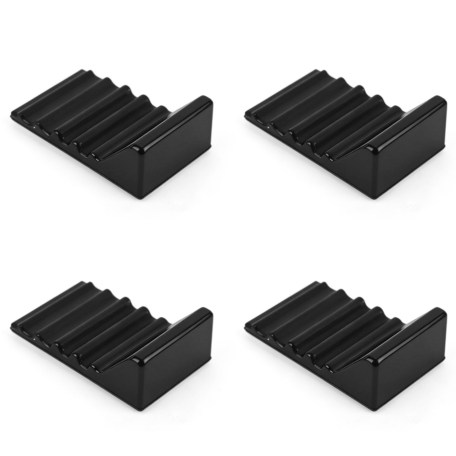 4pcs trash can wall protector, durable silicone garbage can bumper pads stop moving backward practical protective accessories suitable for kitchen office