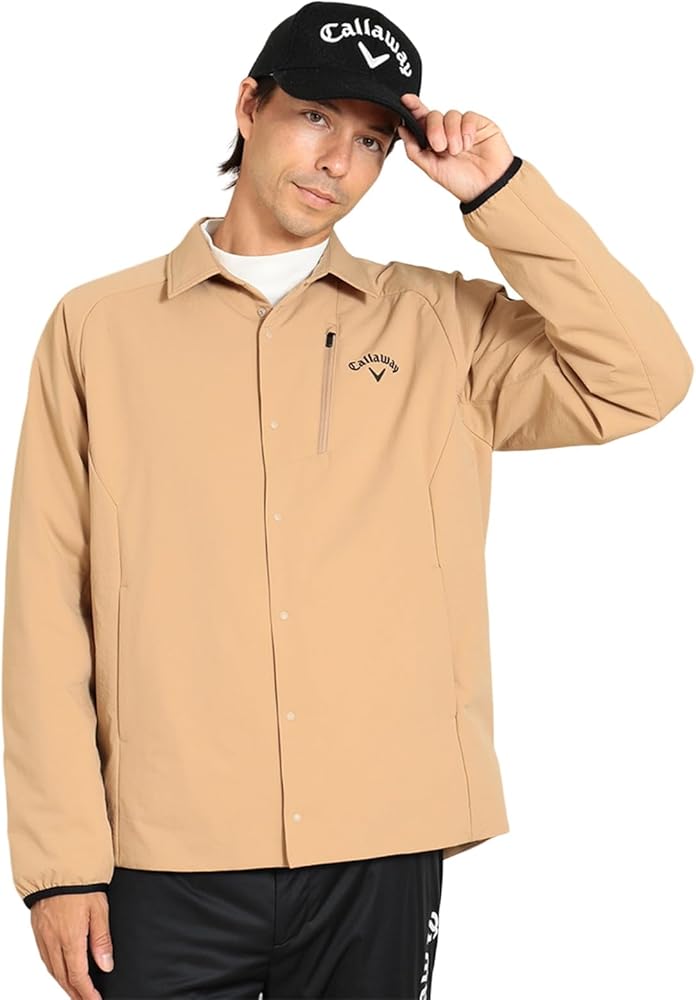 Amazon | [キャロウェイ] メンズ 中綿 コーチジャケット (8WAY