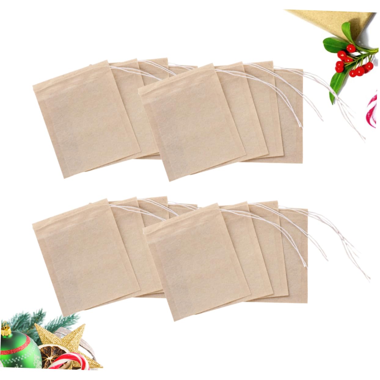 PRETYZOOM 900piezas Bolsas De Té Desechables Cordón Para Infusiones De Café Especias y Hierbas Material Seguro y Ligero Para Uso Diario