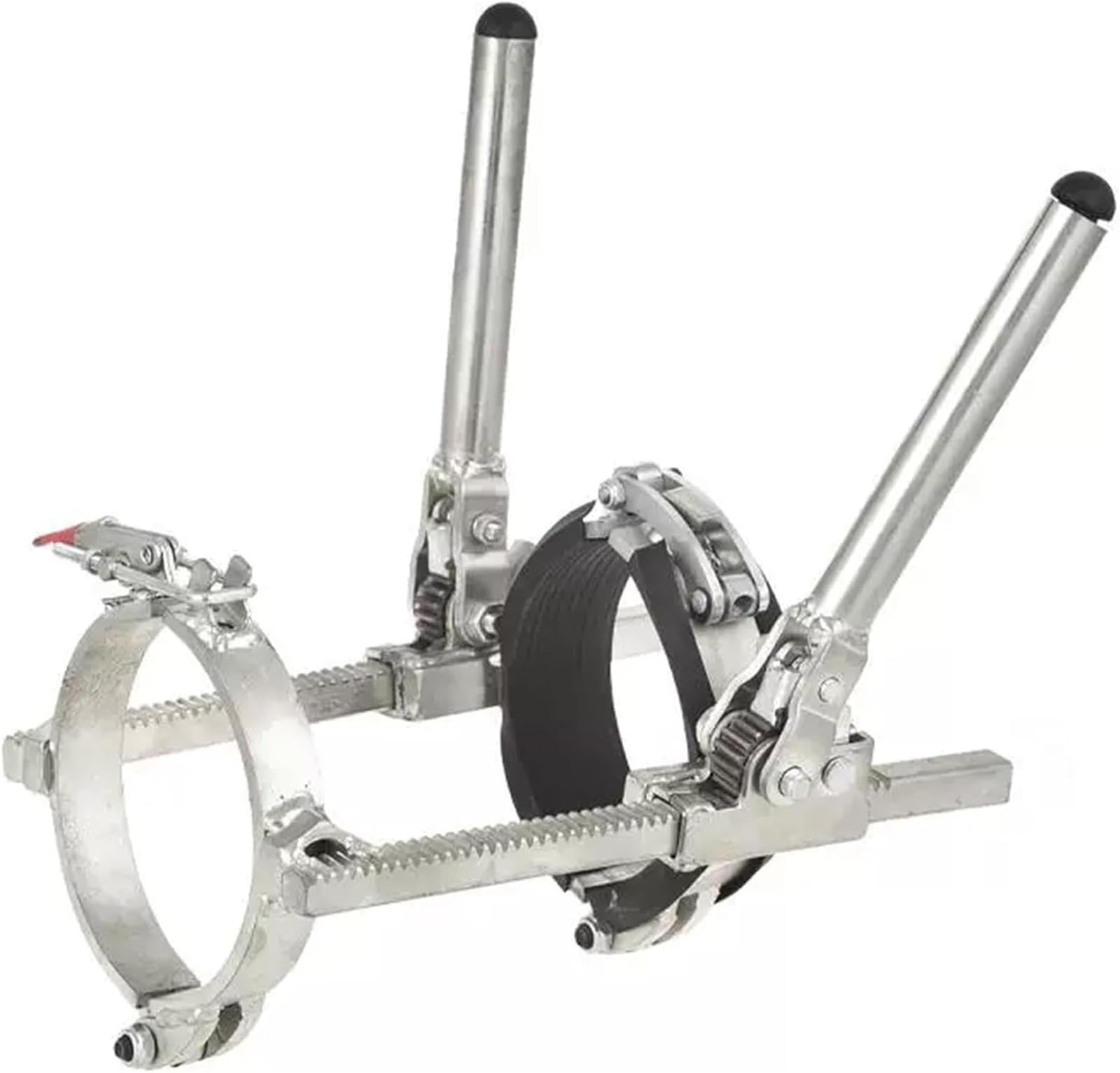 ZMJGLL Pp/PVC Pipe Tensioner,Corrugated Pipe Tensioner,Silent Pipeline Alignment & Tightening Tool,w/Anti-Slip Ratchet Clamp,for Drainage,Sewer & Construction (160)
