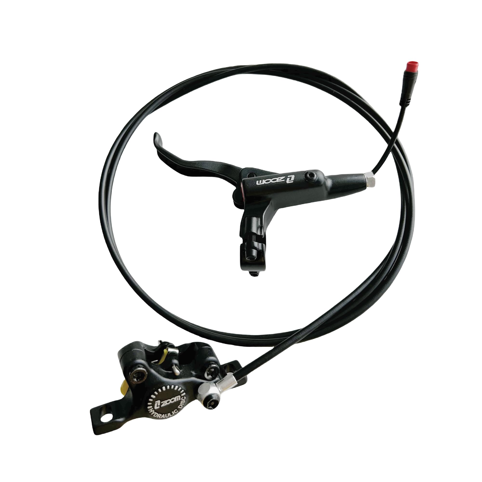 Kit de frein hydraulique pour scooter électrique, poignées de frein à huile et câbles