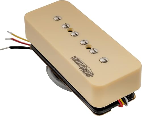 Miniatura 6 de Wilkinson M Series P90 - Barra de jabón apilada, imán de cerámica, tamaño Humbucker, pastilla de cuello de recogida de bobina única, 10 K para