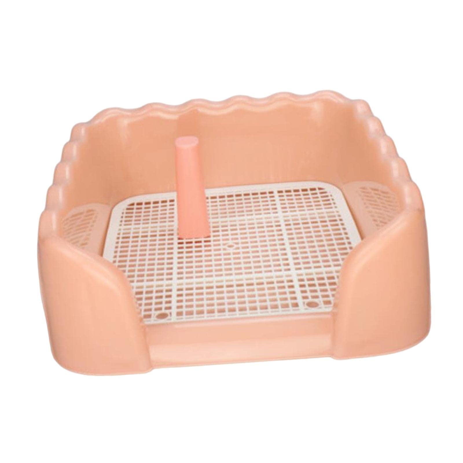 Bac à litière pour chien entraînement propreté chiot intérieur facile à nettoyer