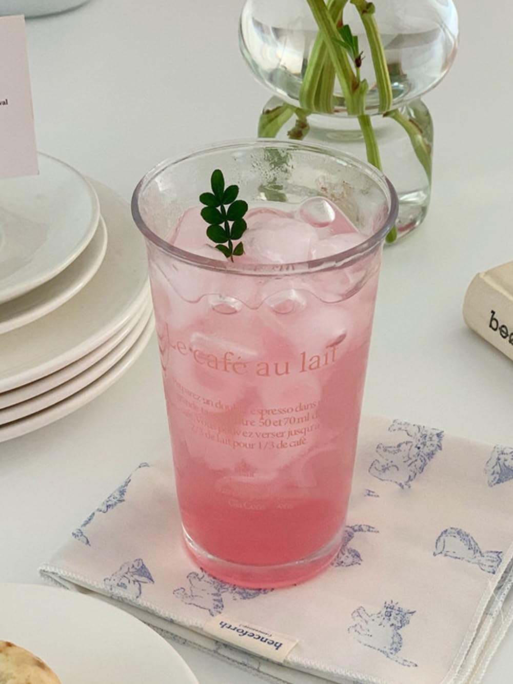 Stylische Gugululu Trinkgläser 400 Ml – Ideal Für Cocktails, Eiskaffee & Selbstgemachte Getränke