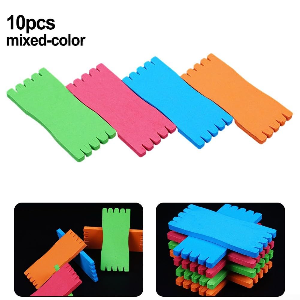 Planches En Mousse EVA Pour Rangement Ligne De Pêche – Lot De 10 – Tailles 5x10 Cm à 8x30 Cm – Organisation Hameçons Et Fils - 2