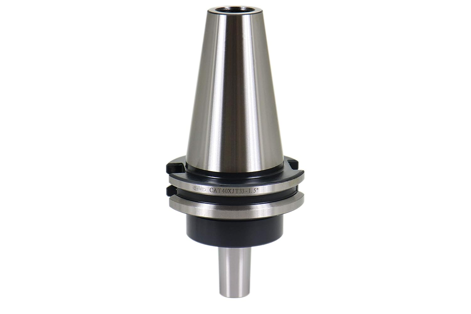 Tegara CAT40 Jacobs Taper 33 JT33 Drill Chuck Adaptor Tool Holder x 1.57 in. Length Made in Taiwan 202-1254 P[