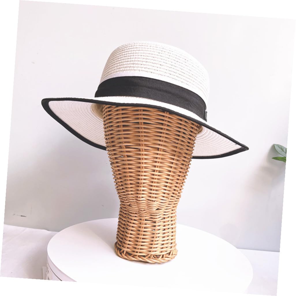 Soporte para Sombreros de Ratán Diseño Dome, Expositor Atractivo y Delicado para Mantener y Exhibir Gorras en Tiendas o Centros Comerciales