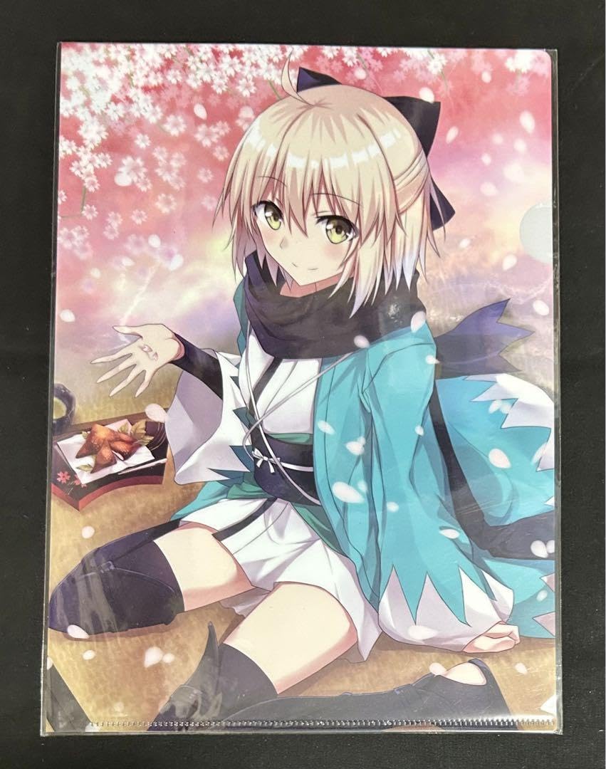 3845 FGO 沖田総司　Ａ−４クリアファイル タイプムーンエース HOT ! 3845 FGO 沖田総司 A−4クリアファイル タイプムーンエース【FGO