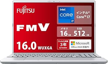 Amazon.co.jp: 富士通 ノートパソコン 日本製 FMV LIFEBOOK WA3/J3 (MS