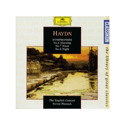 Haydn: Symphonies Nos 6-8 ('Le Matin'; 'Le Midi'; 'Le Soir') /Pinnock