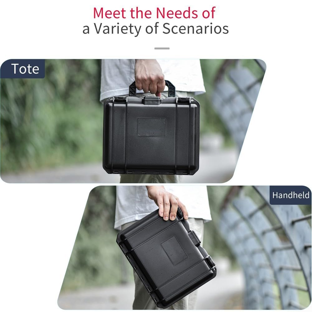 Custodia rigida impermeabile per dji Pocket 4 Pro, scatola da viaggio antiurto in ABS con grado di protezione IPX6