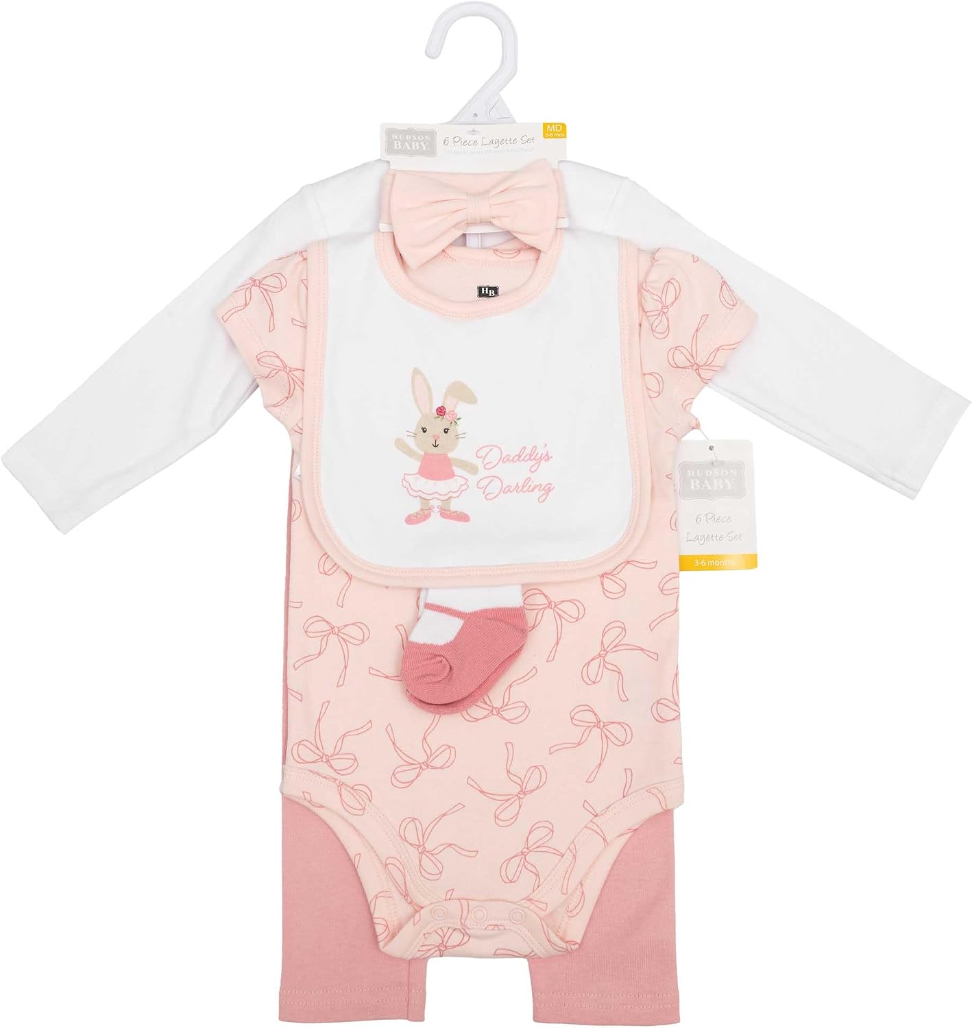 Hudson Baby Unisex Baby Cotton Layette Set