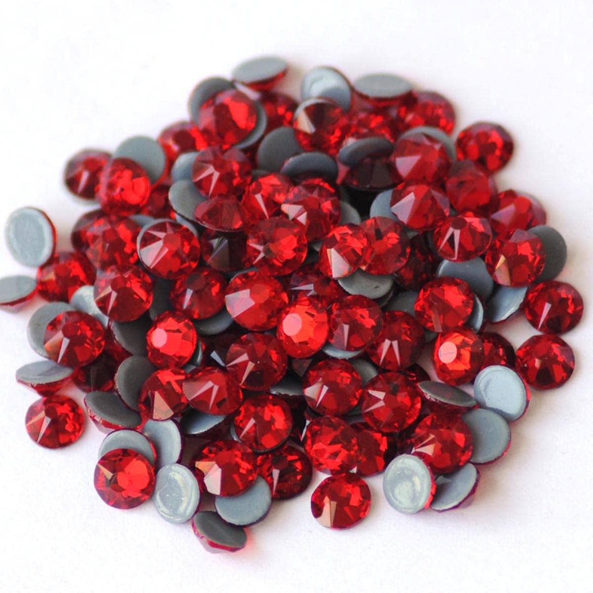 8 gros 8 petites pierres et cristaux couture dos plat Strass bricolage correctif strass pour vêtements-pêche légère, SS16 1440 pièces