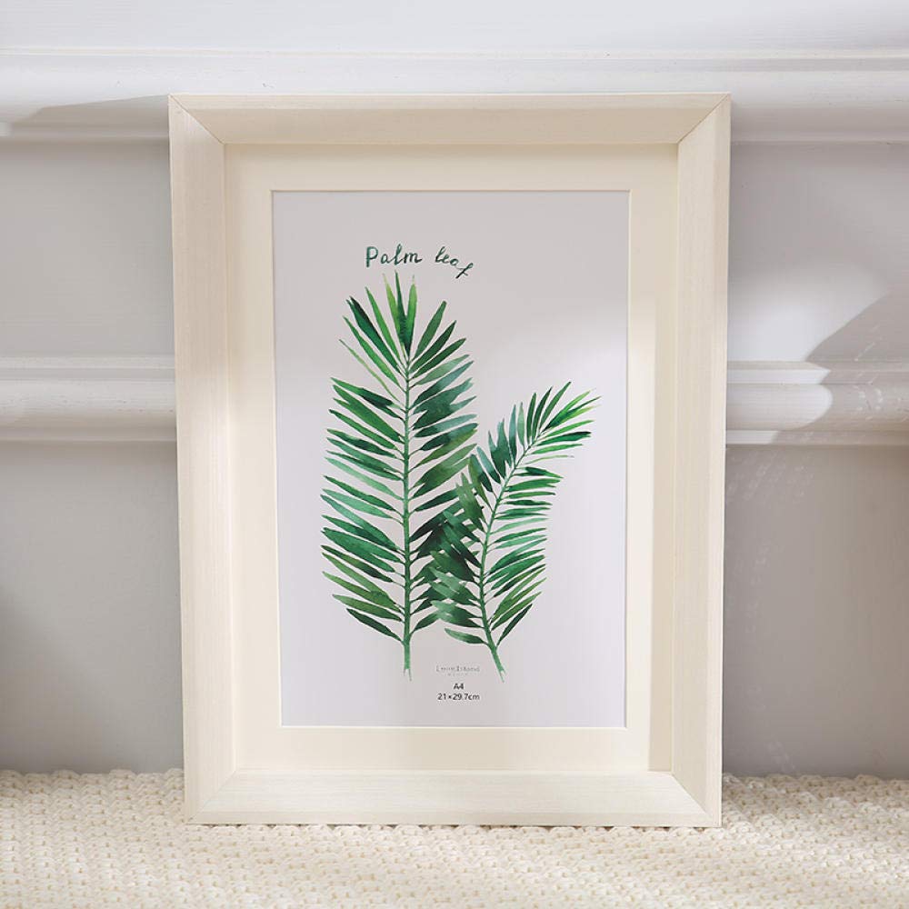 Bilderrahmen Personalisiertes Geschenk Einfach Zu Ersetzen Wand 30 × 30cm Weiß
